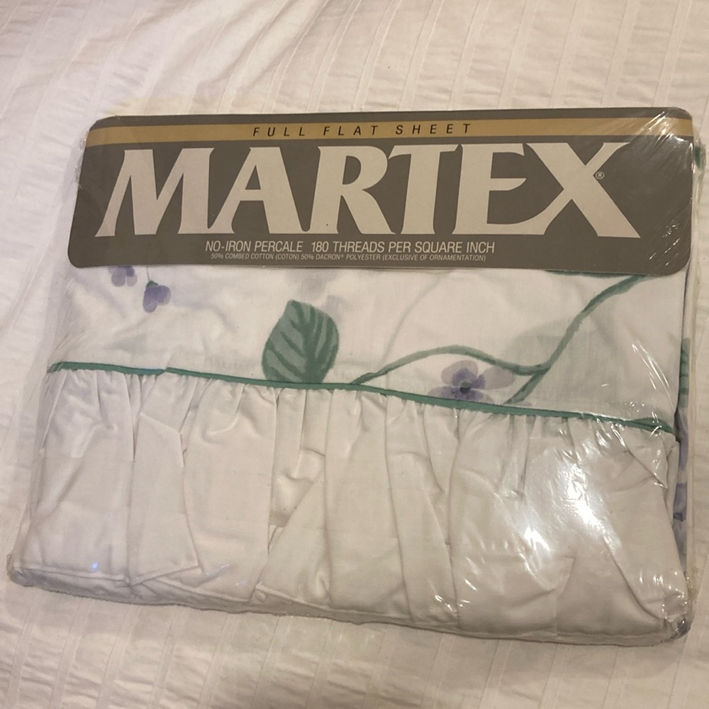 Martex  Sutherland full flat percale sheet